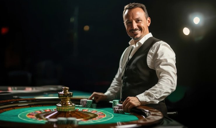 erek 12 live-dealer studio with HD camera setup and professional dealers